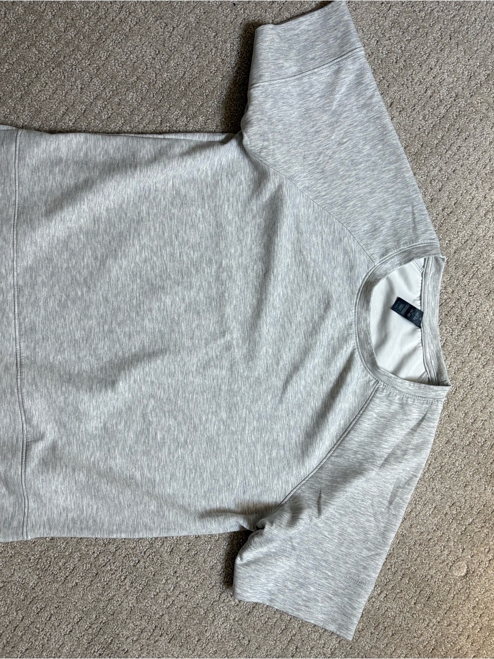 Short Sleeve Matching Set - Light Gray - Medium - Picture 2 of 6